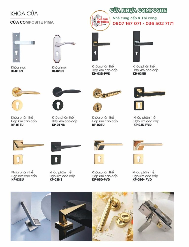 Cửa Nhựa Composite cao cấp PIMA
