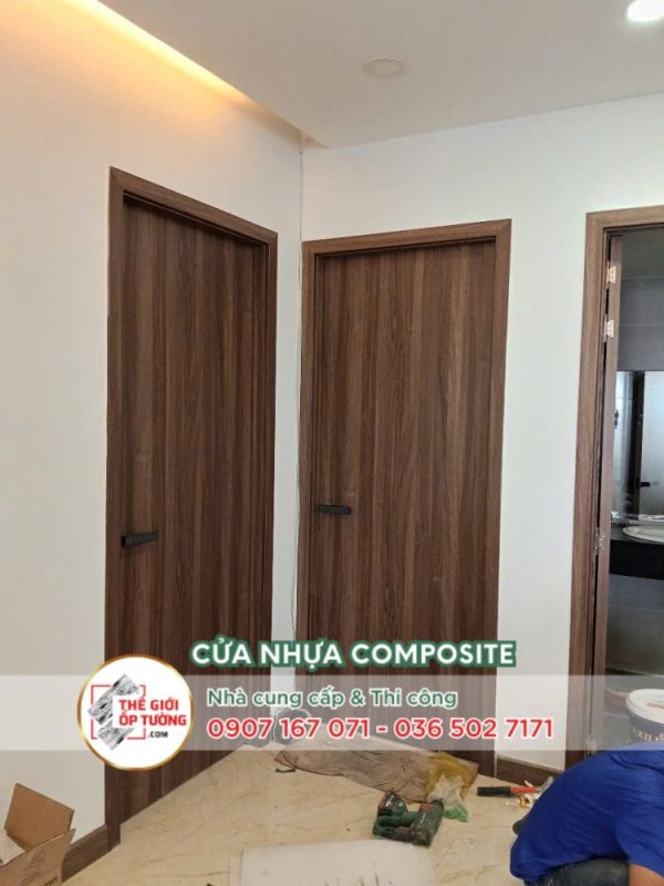 cửa nhựa giả gỗ composite ngày càng được ưa chuộng