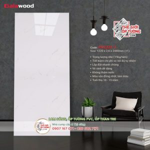 Tấm ốp tường PVC nhựa vân đá Galawood 231