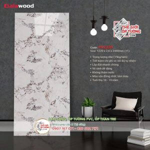 Tấm ốp tường PVC nhựa vân đá Galawood 239