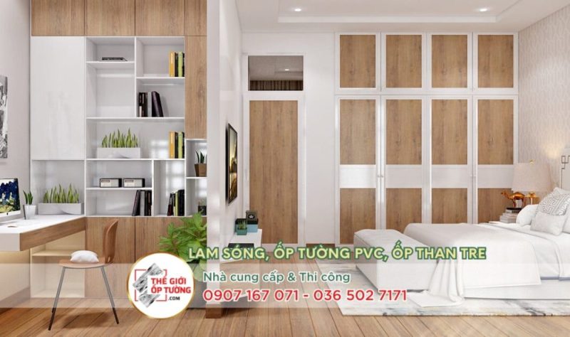 Chuyên thi công ván nhựa nội thất quận 12 TPHCM - Thế Giới Ốp Tường