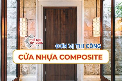 Thi công cửa nhựa composite Quận 12 - Thế Giới Ốp Tường