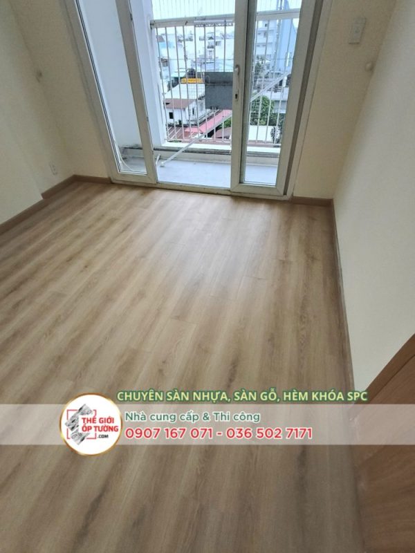 Ưu điểm của sàn gỗ nhựa hèm khóa