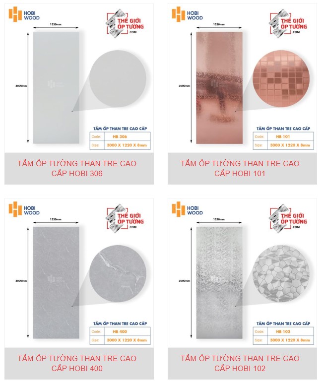 Ưu điểm nổi bật của tấm ốp tường than tre HOBI