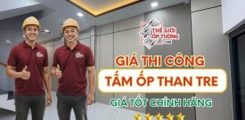 Giá thi công tấm ốp than tre TPHCM - Giá tốt chính hãng