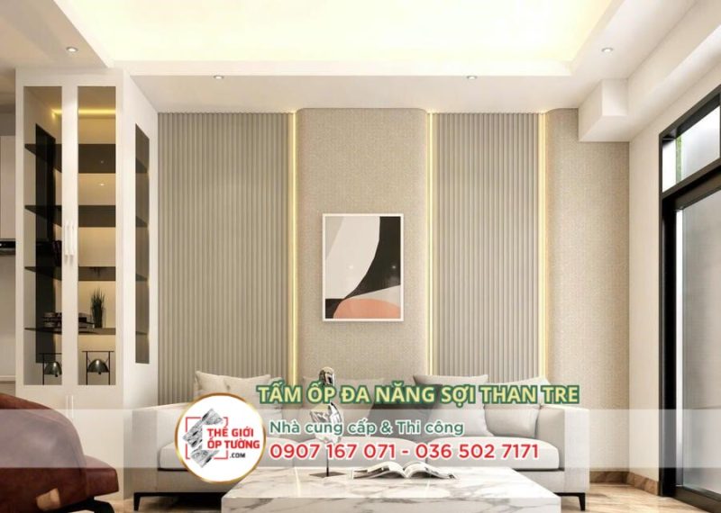Giá thi công tấm ốp than tre TPHCM