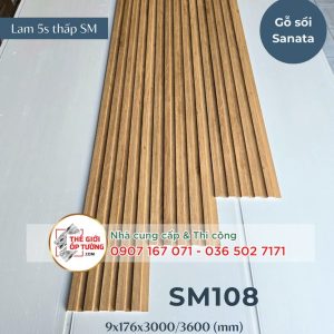 Lam Sóng Ốp Tường Cao Cấp SM108