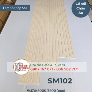Lam Sóng Ốp Tường Cao Cấp SM102