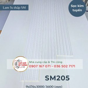 Lam Sóng Ốp Tường Cao Cấp SM205