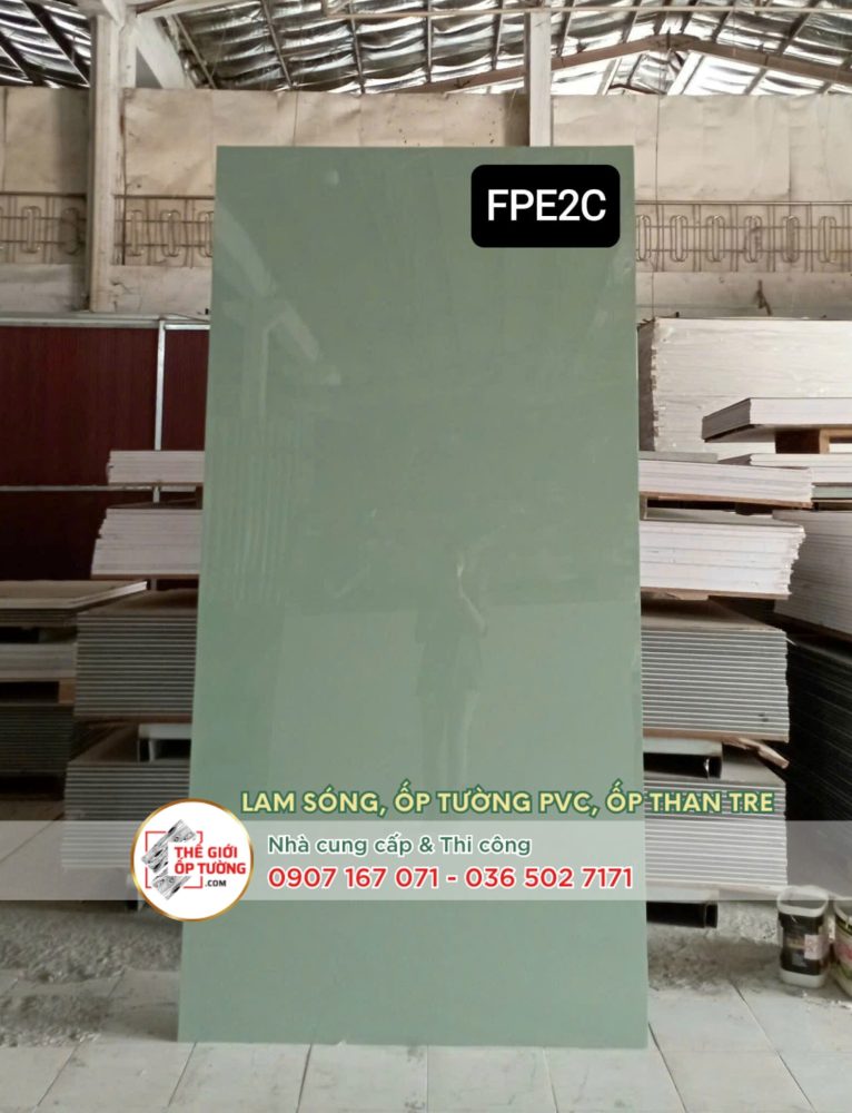 Ván nhựa nội thất phủ film pet bóng