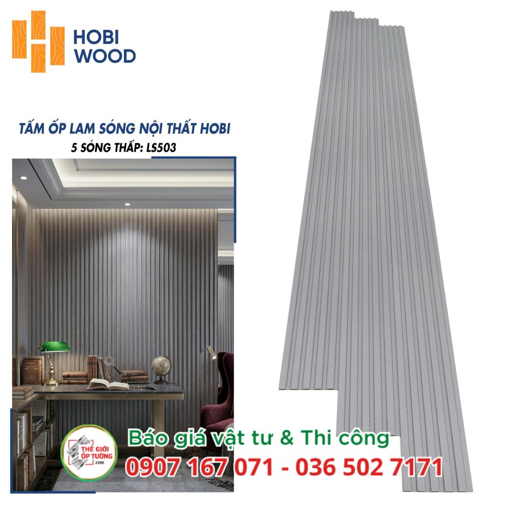 Lam Sóng Ốp Tường HOBI LS503