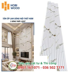 Lam Sóng Ốp Tường HOBI LS507