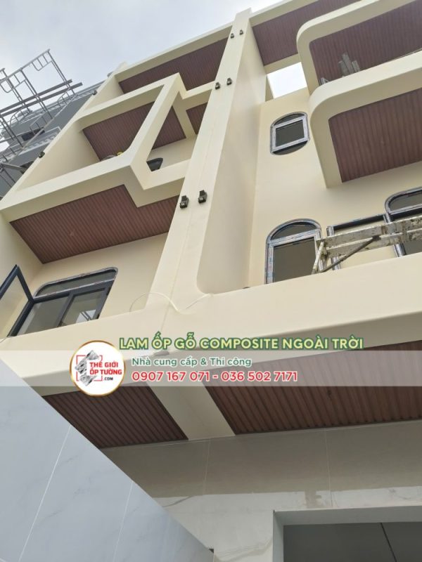 Thi công gỗ nhựa ngoài trời tại TPHCM
