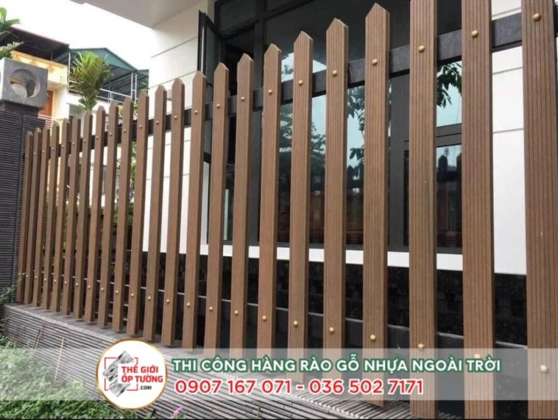 Ứng Dụng Của Hàng Rào Gỗ Nhựa Ngoài Trời