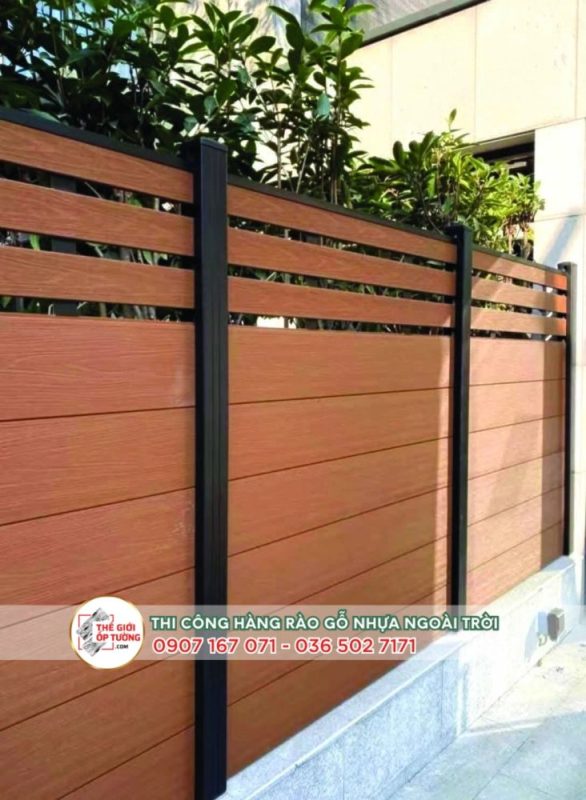 Hàng Rào Gỗ Nhựa Được Ưa Chuộng Hiện Nay
