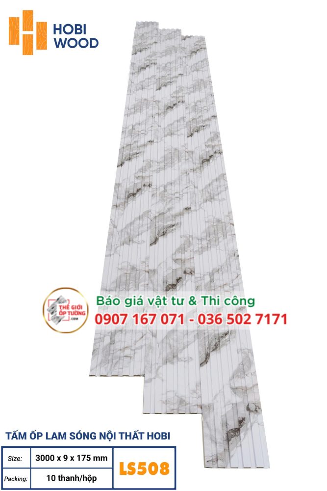 Lam Sóng Ốp Tường HOBI LS508