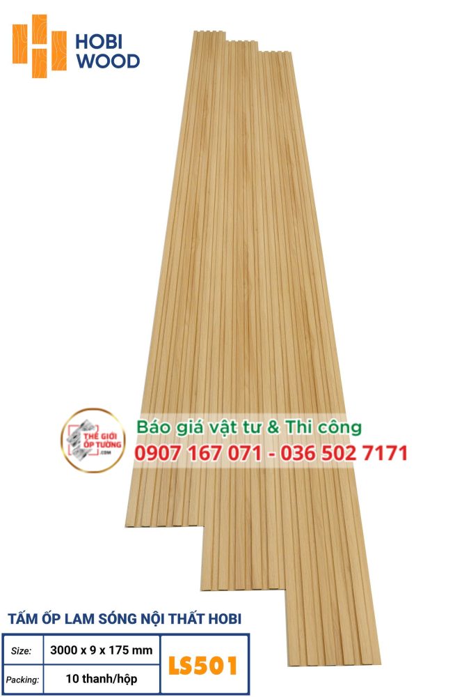 Lam Sóng Ốp Tường HOBI LS501