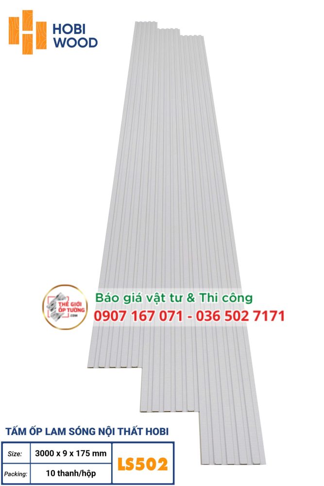 Lam Sóng Ốp Tường HOBI LS502