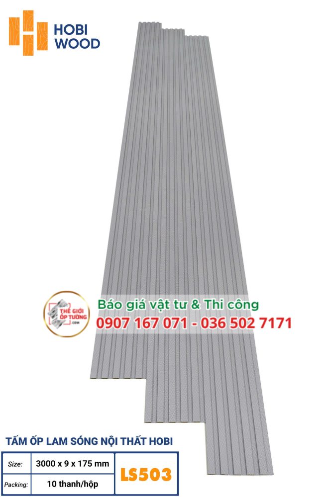 Lam Sóng Ốp Tường HOBI LS503