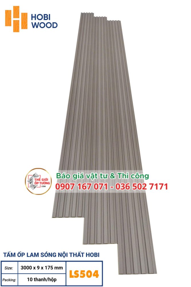 Lam Sóng Ốp Tường HOBI LS504