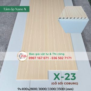 Tấm ốp nano X 23