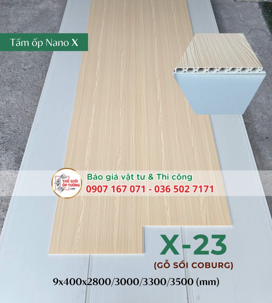 Tấm ốp nano X 23