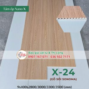 Tấm ốp nano X 24