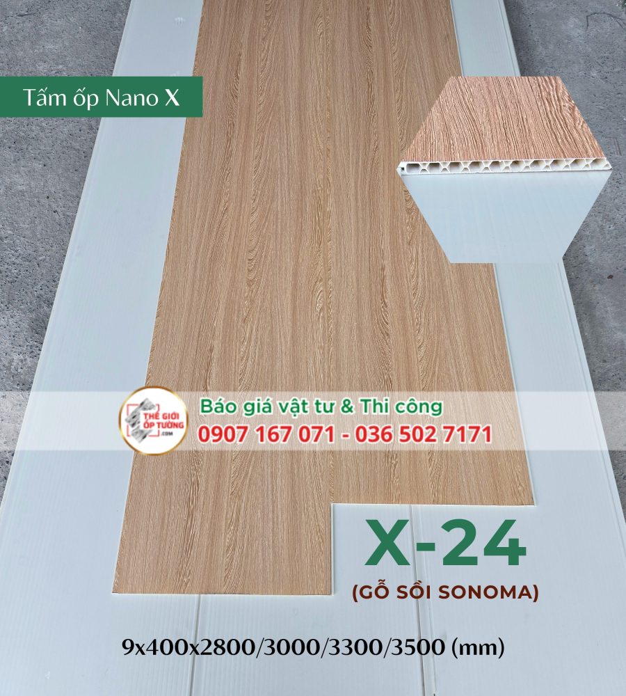 Tấm ốp nano X 24