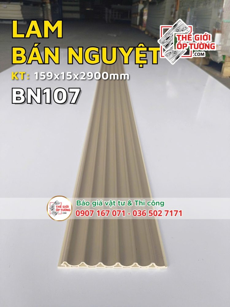 Lam ốp tường bán nguyệt