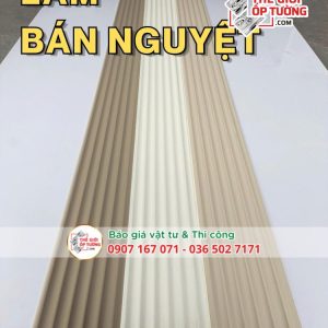 Lam ốp tường bán nguyệt