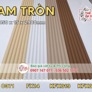 Lam ốp tường lam tròn