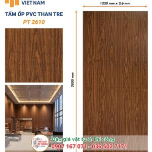 Ốp Tường PVC Than Tre HOBI 2610