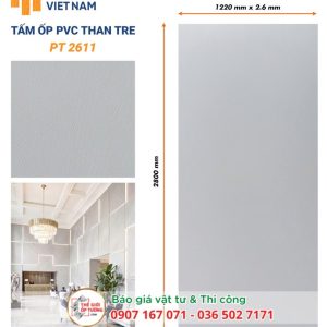 Ốp Tường PVC Than Tre HOBI 2611