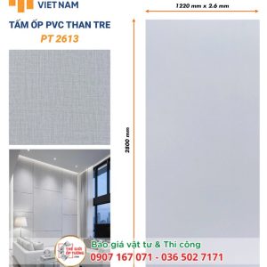 Ốp Tường PVC Than Tre HOBI 2613