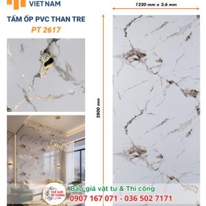 Ốp Tường PVC Than Tre HOBI 2617