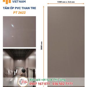 Ốp Tường PVC Than Tre HOBI 2622