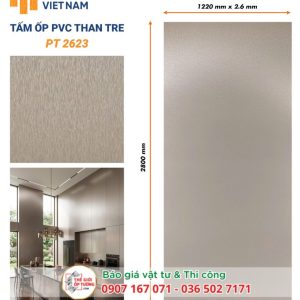 Ốp Tường PVC Than Tre HOBI 2623