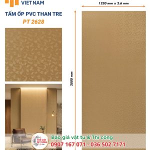 Ốp Tường PVC Than Tre HOBI 2628