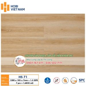 Sàn Gỗ Hèm Khóa SPC HOBI 8.5mm 71