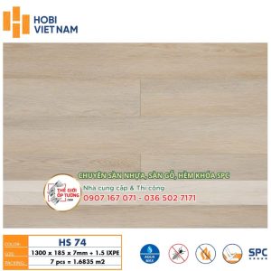 Sàn Gỗ Hèm Khóa SPC HOBI 8.5mm 74