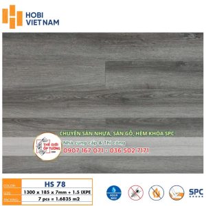 Sàn Gỗ Hèm Khóa SPC HOBI 8.5mm 78