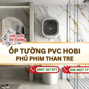 Ốp Tường PVC Than Tre HOBI