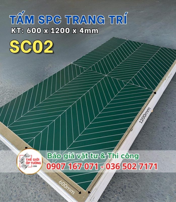 Những ưu điểm nổi bật của tấm ốp trang trí SPC
