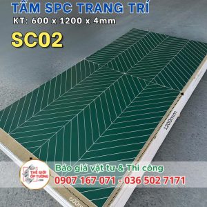 Tấm Ốp SPC Trang Trí phong cách gạch gốm cổ điển 02