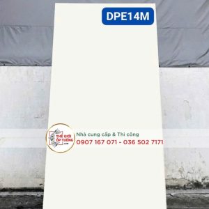 Tấm ốp tường than tre trắng mờ