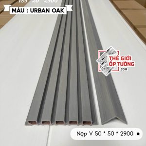 Tấm Ốp Gỗ Nhựa Ngoài Trời ASA urban oak 5 sóng