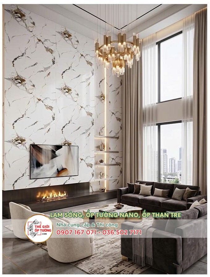 Ứng dụng tấm PVC phim than tre trong nhiều không gian