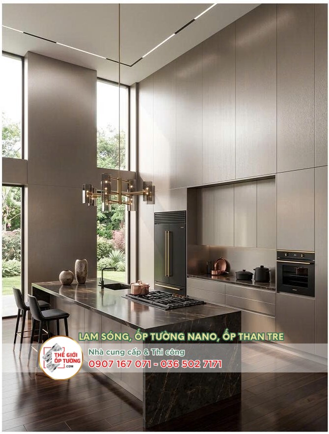tấm PVC phim than tre giúp tối ưu chi phí nội thất